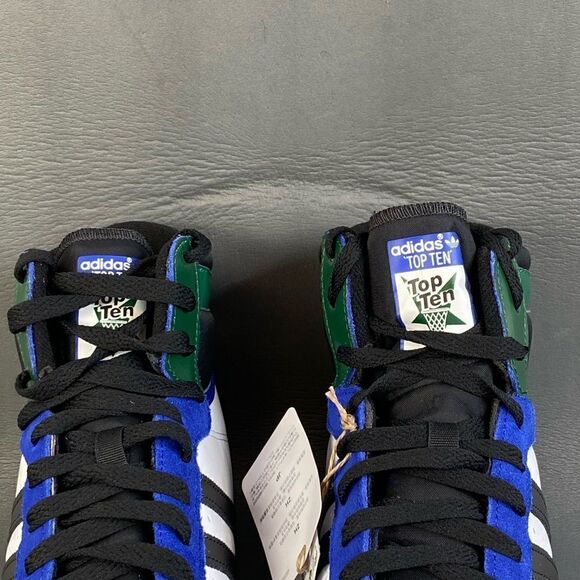 Adidas Top Ten RB 'Lucid Blue Green' sneakers shoes mens size 11 - Picture 4 of 11